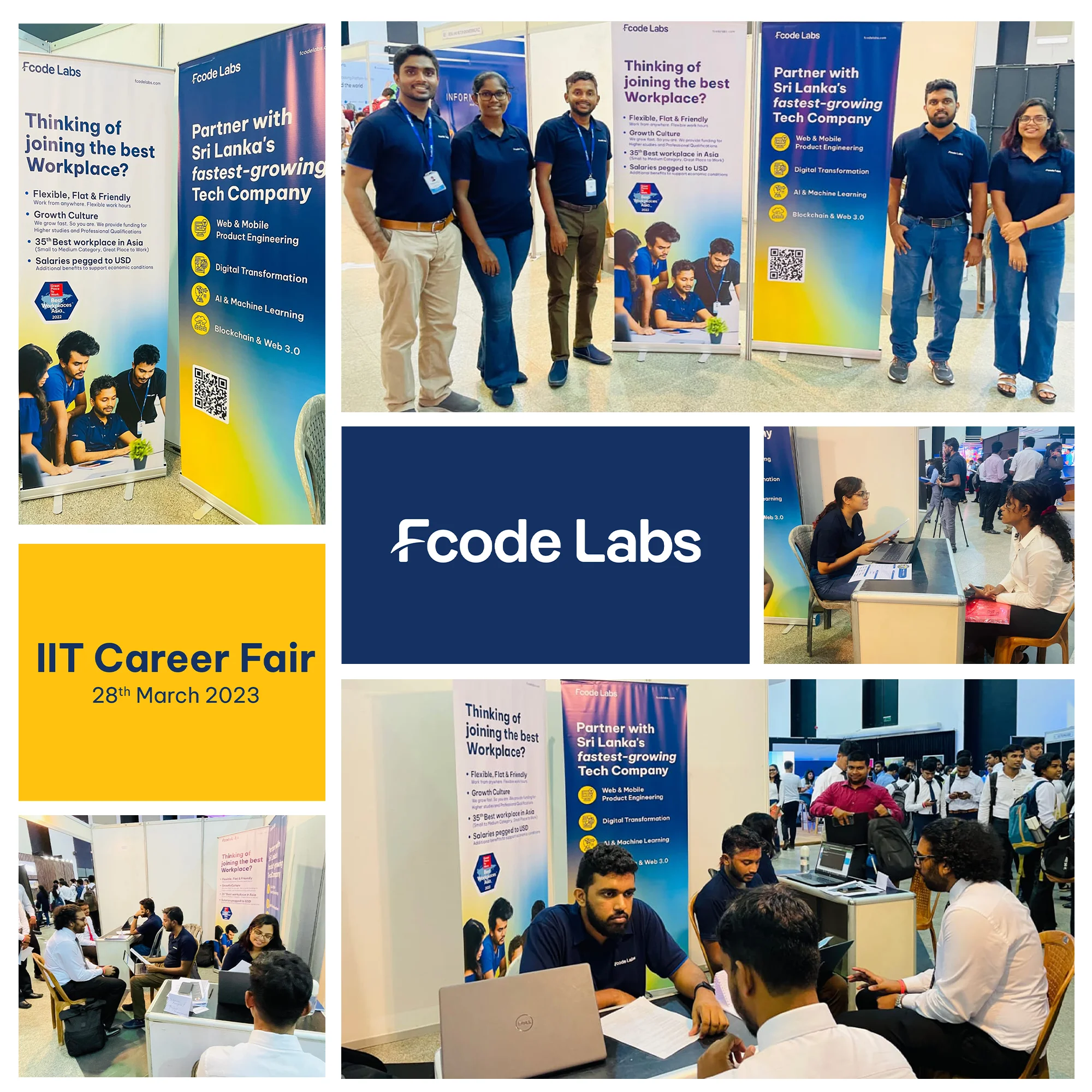 Talent Acquisition Fcode Labs Stands Out at University Career Fairs